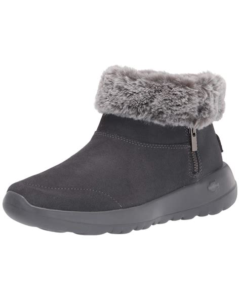 skechers go joy ankle boots.